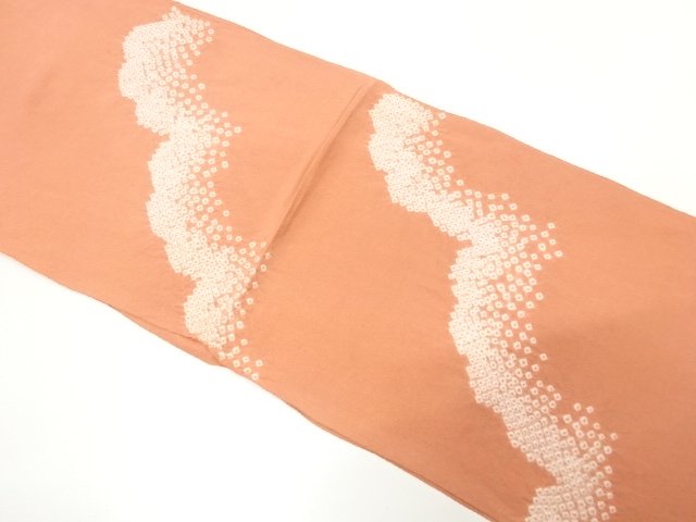 JAPANESE KIMONO / UNUSED SHIBORI OBIAGE